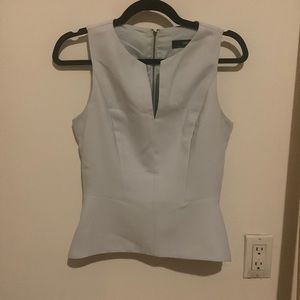 Cue light blue cute top